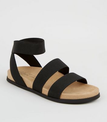 Wide fit 2025 elasticated sandals