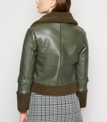 khaki aviator jacket womens