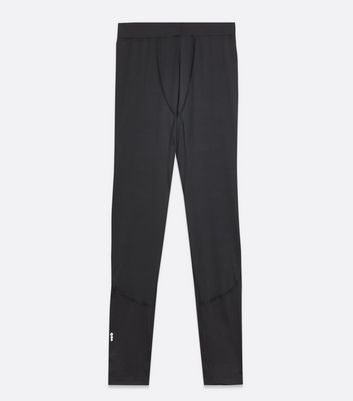 Image of Black Slim Fit Sports Leggings New Look