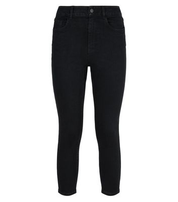 Black skinny jeans short leg Clearance