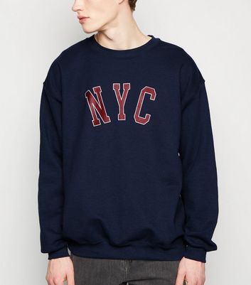 new look mens sweatshirts