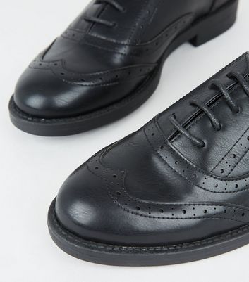 Girls hot sale leather brogues