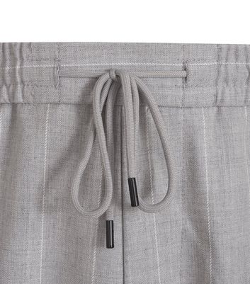 plus size grey trousers