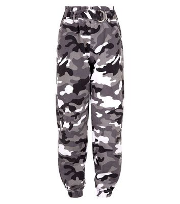 new look grey camo trousers