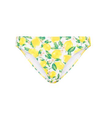 lemon bikini bottoms