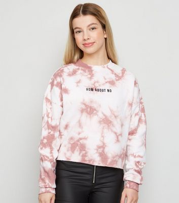 New look tie online dye sweatshirt