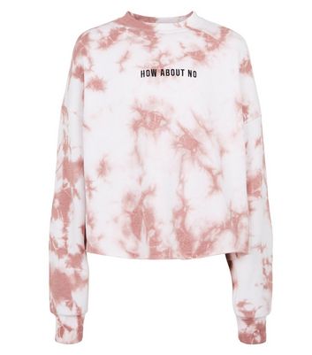 new look pink sweatshirt