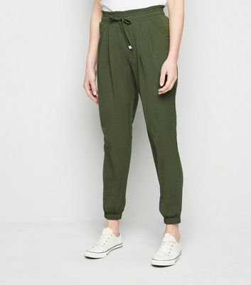 New look textured joggers sale