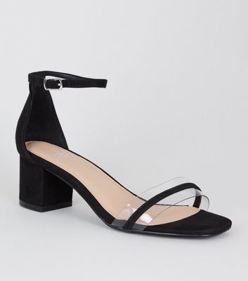 girls black heeled shoes