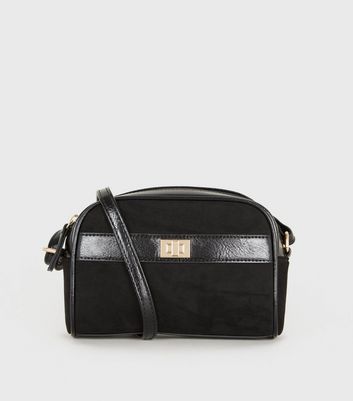 black cross body bag new look