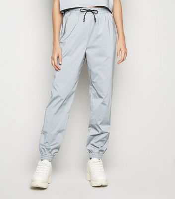 Silver hot sale reflective joggers