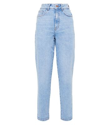 bright blue mom jeans