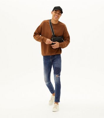 new look mens ripped jeans