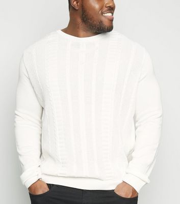 plus size off white sweater