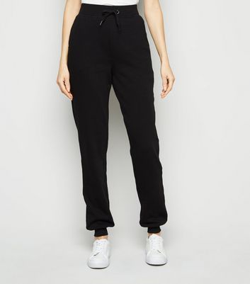 Tall Black Jersey Joggers | New Look