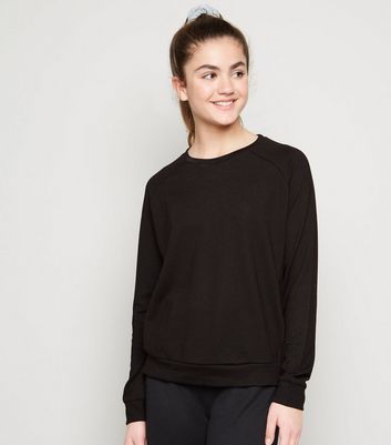 black school jumper new look