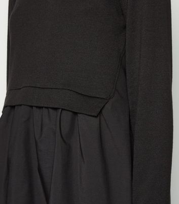 Image of Black Fine Knit  in  Jumper New Look