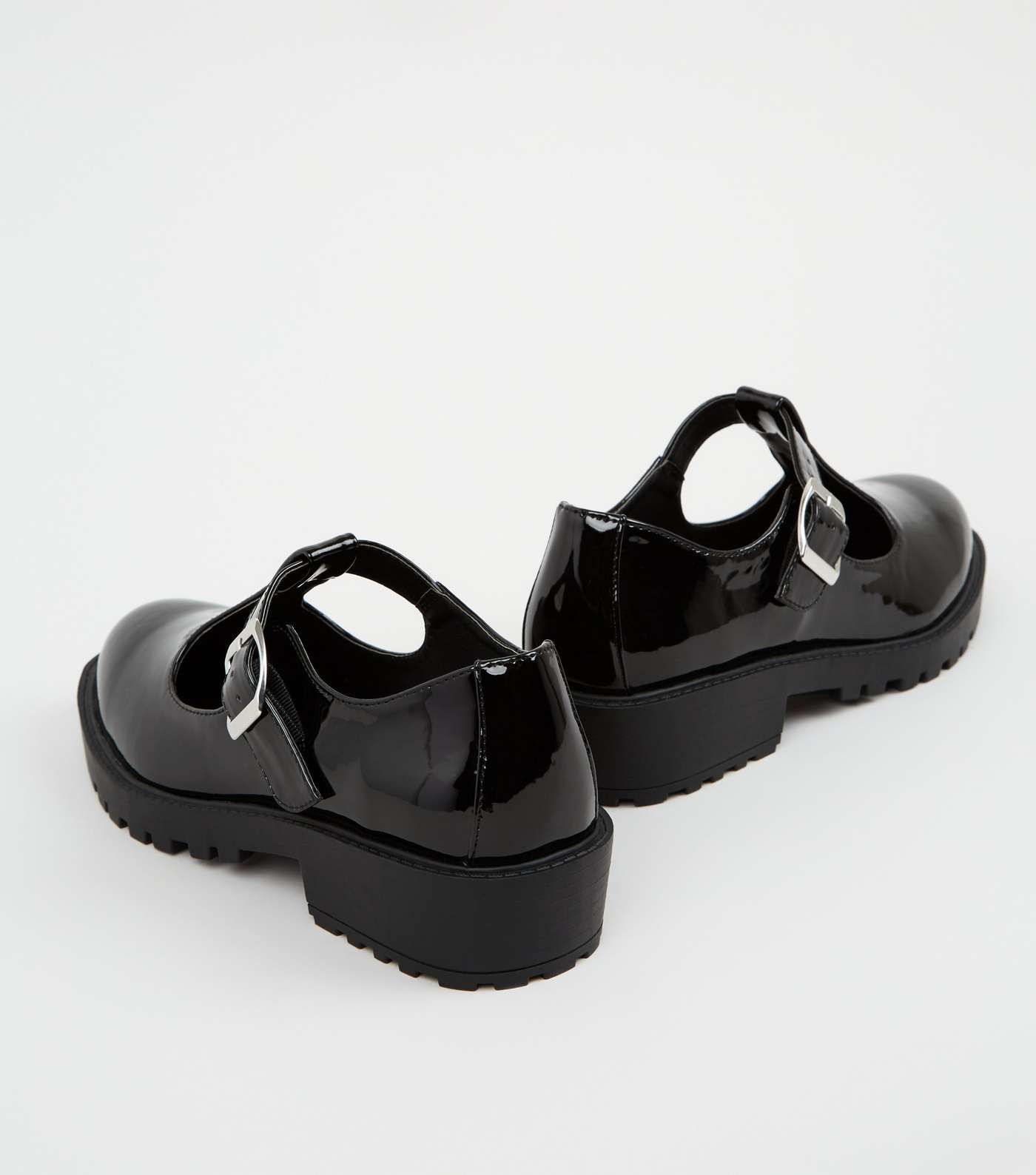 Girls Black Patent Mary Jane Shoes  Image 3