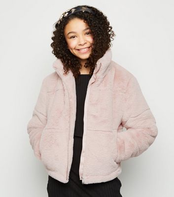 teddy puffer jacket
