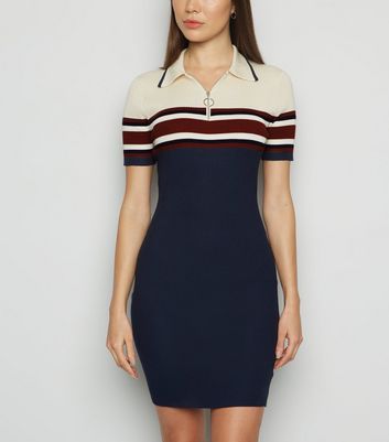 bodycon polo dress