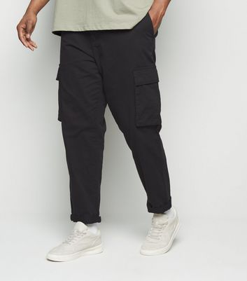 new look black combat trousers