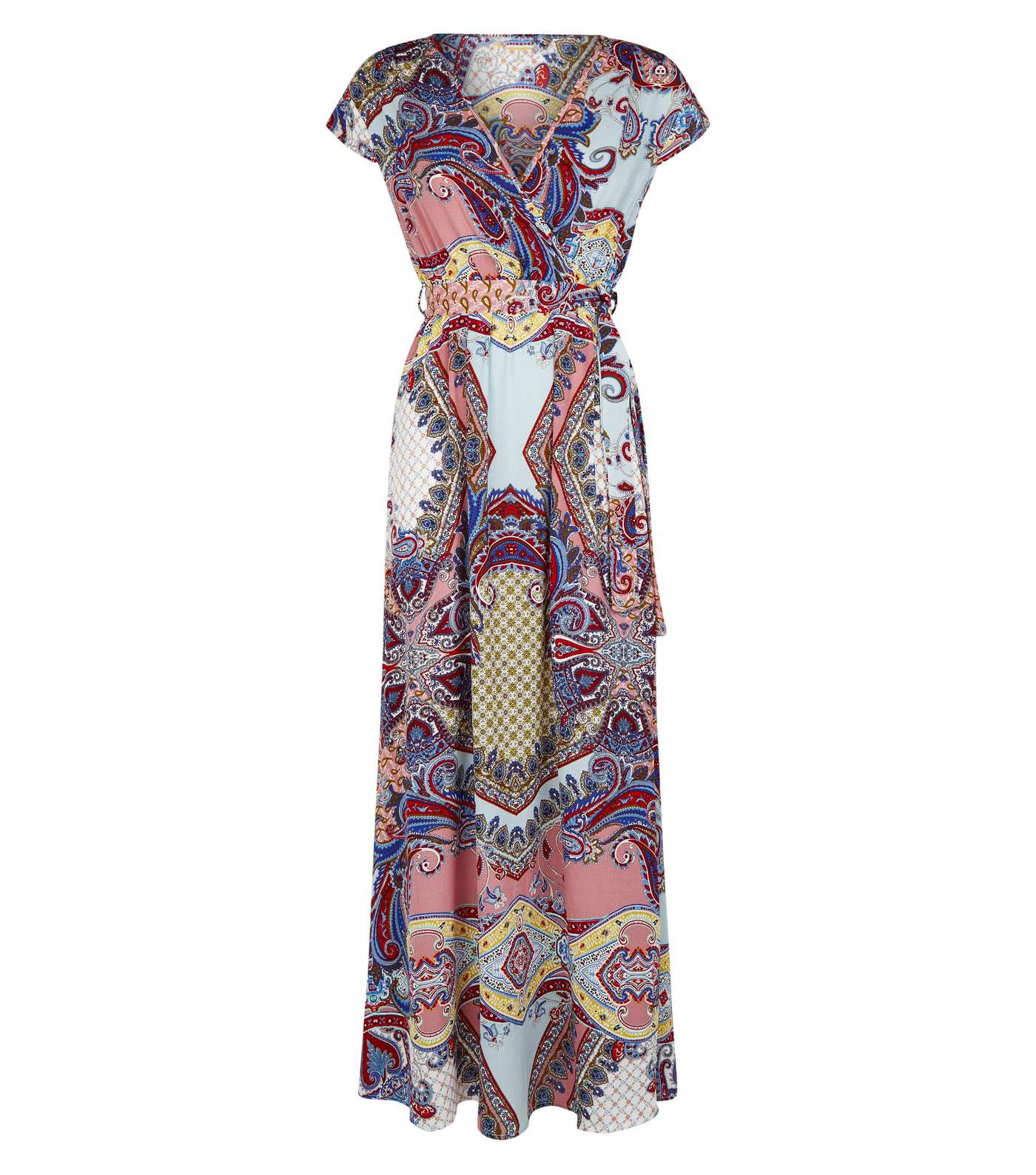 Mela Multicoloured Paisley Maxi Dress Image 4