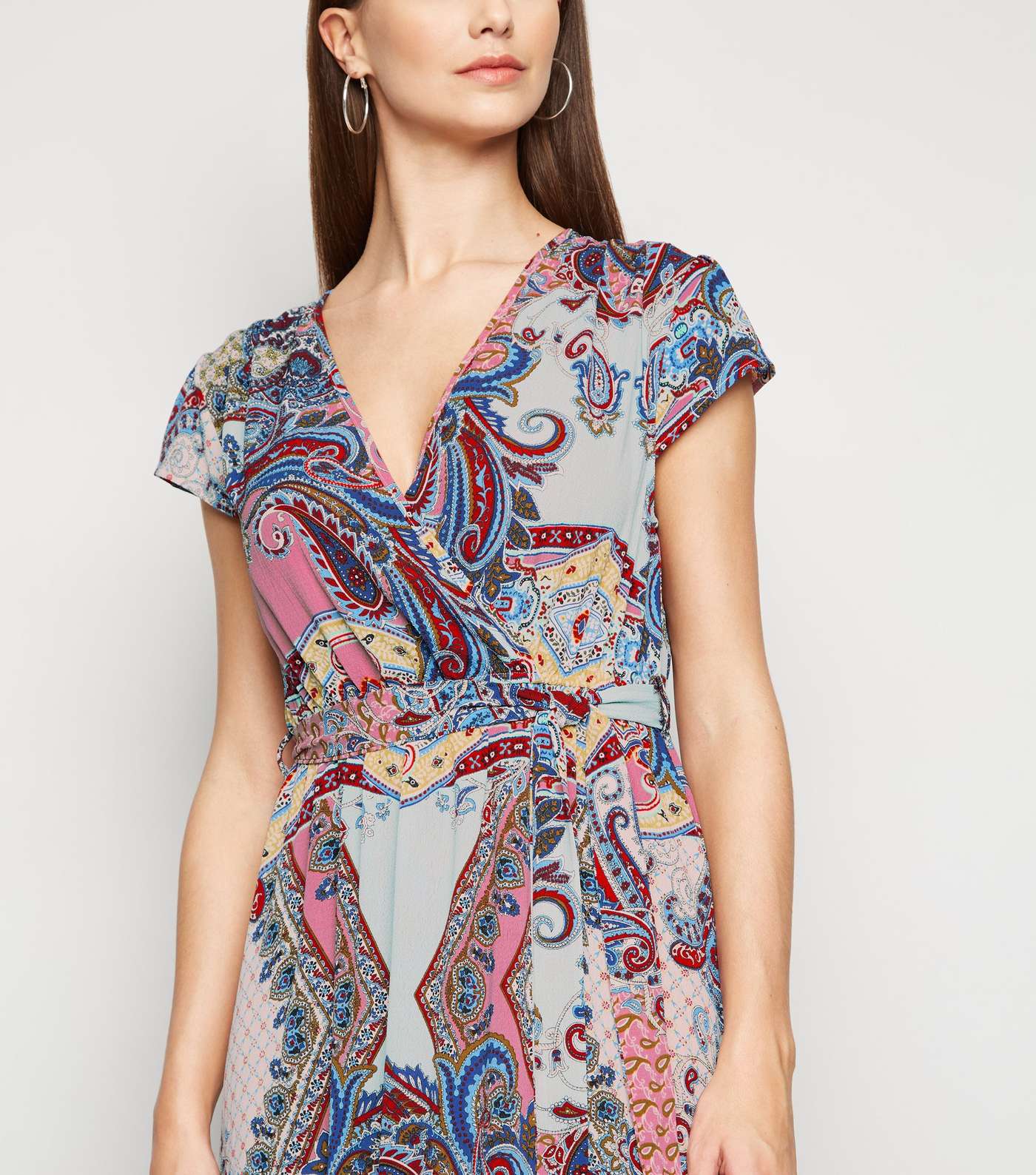 Mela Multicoloured Paisley Maxi Dress Image 2