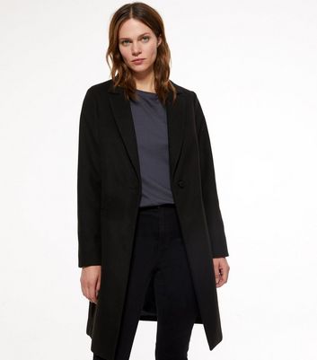 New look 2024 ladies black coats