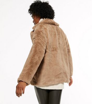 fluffy jacket new look