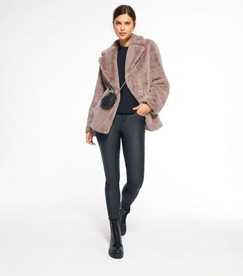 new look fur jacket