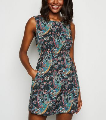 new look paisley dress