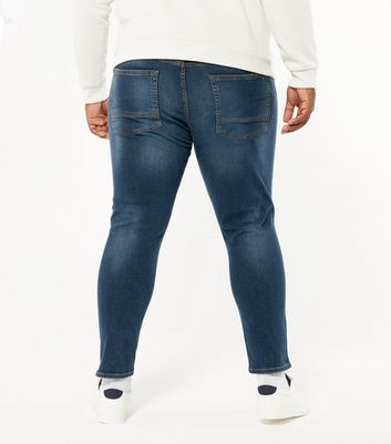 mens plus size ripped jeans