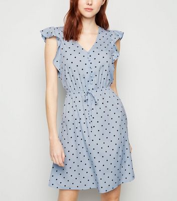 new look ruffle dress