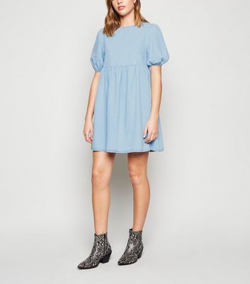 new look denim dress uk