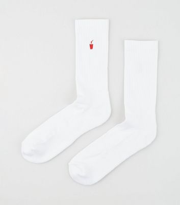 Herren Bekleidung Unterwäsche Socken H&M Socken in Weiß für Herren 