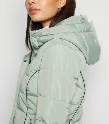 mint green jacket