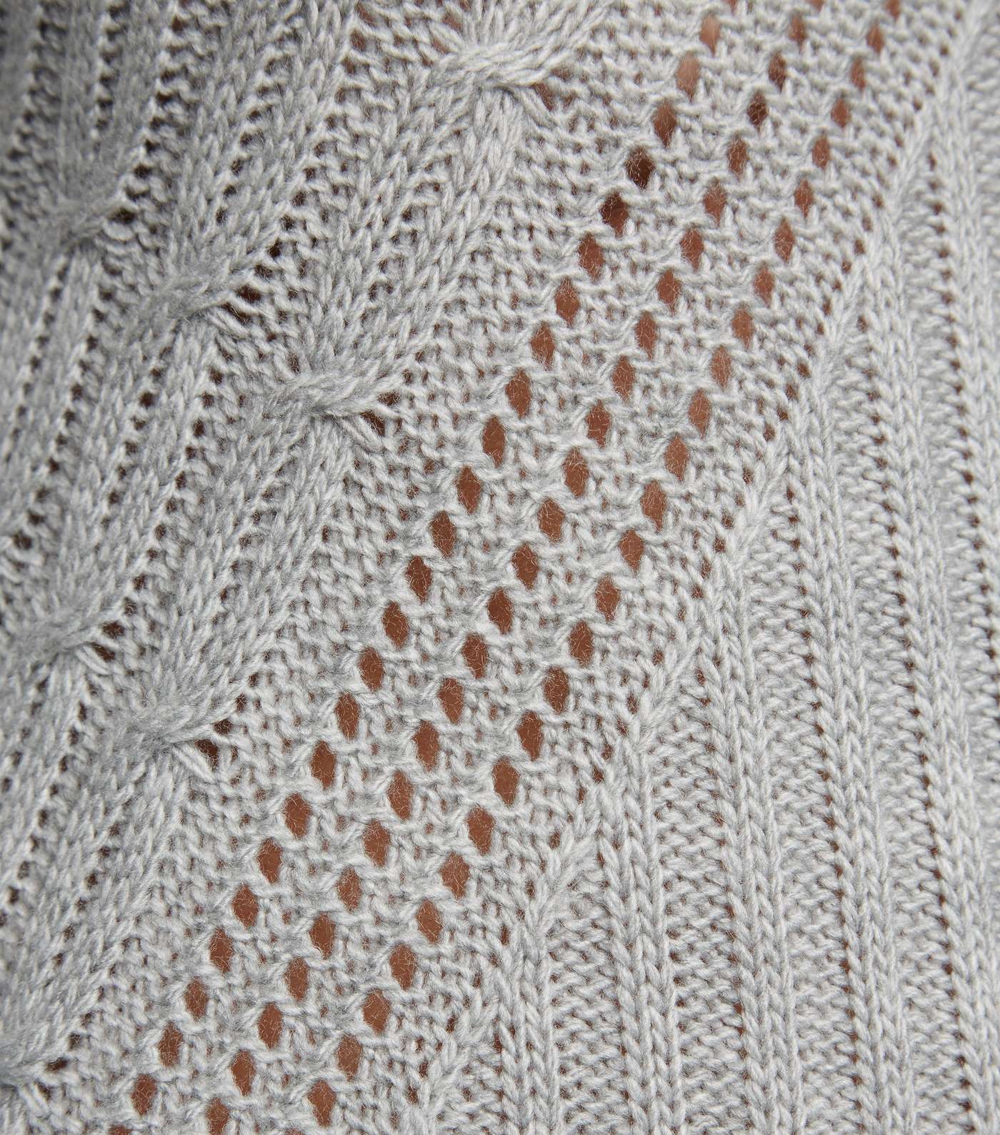 Cameo Rose Grey Cut Out Jumper Image 6