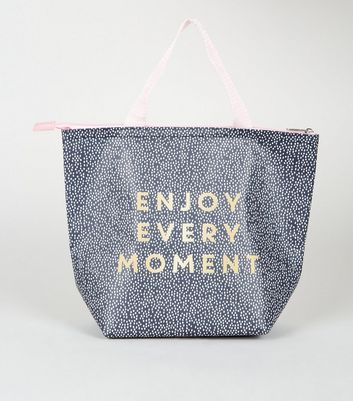 new look navy bag