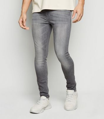 pale grey skinny jeans