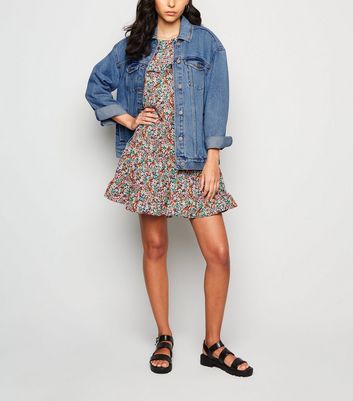 new look plus size denim jacket