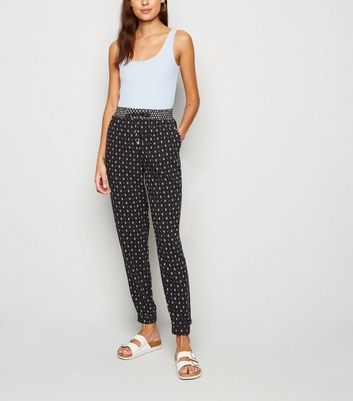 Womens patterned joggers Clearance