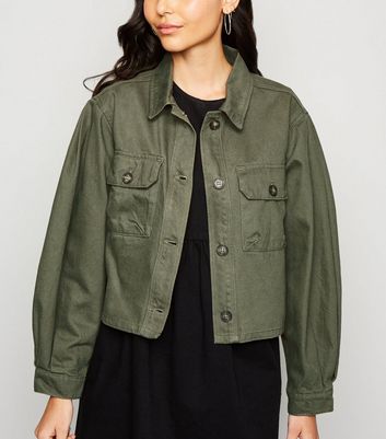 new look cropped jacket