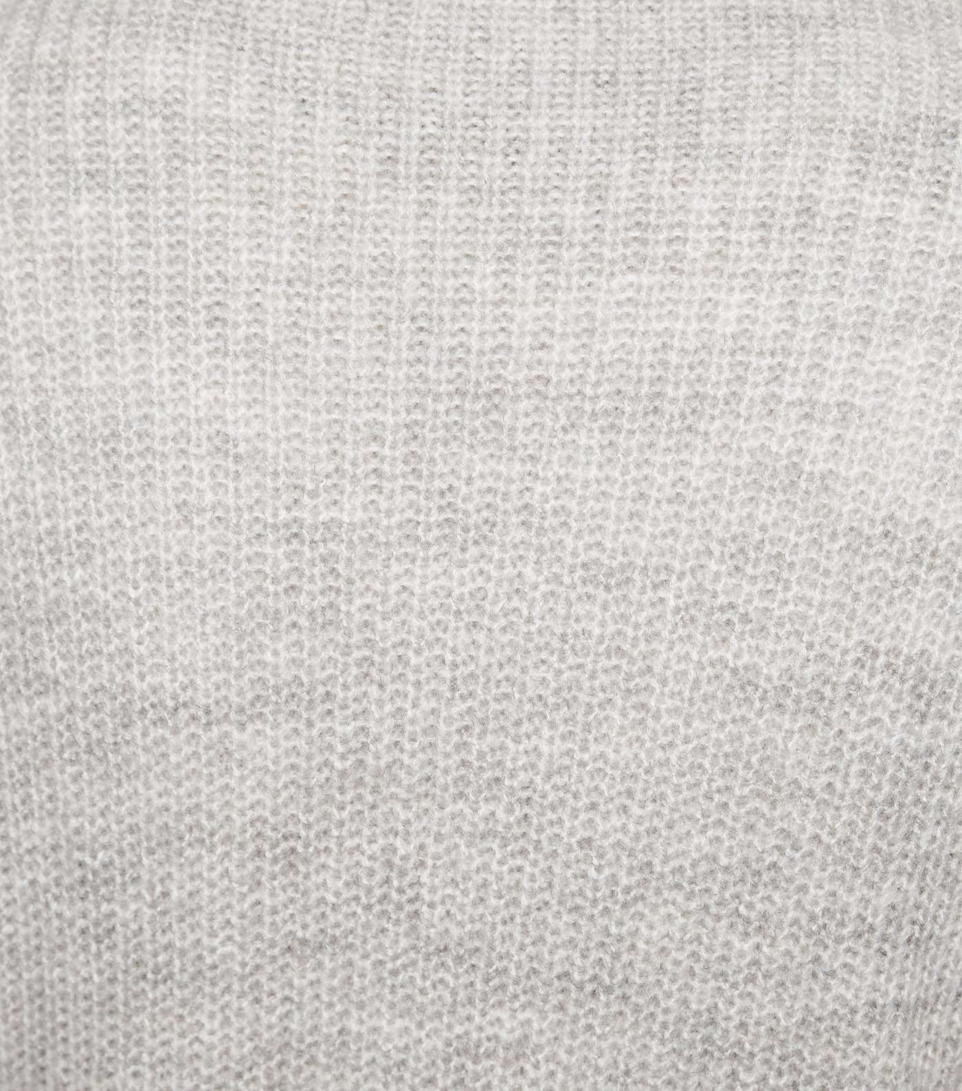 Pale Grey Belted Cardigan Image 6