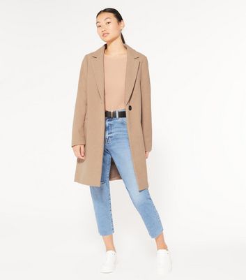 long tan coat