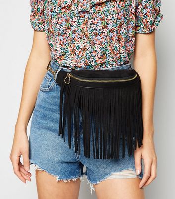 Fringe on sale hip bag