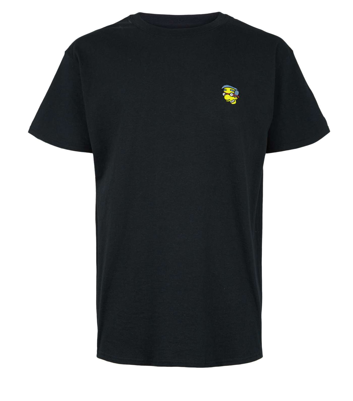 Black The Simpsons Milhouse T-Shirt Image 4