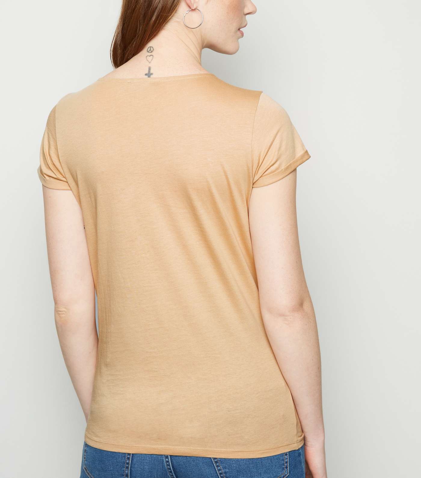 Maternity Camel Short Sleeve T-Shirt Image 3