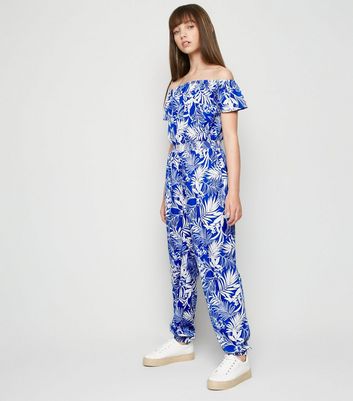 blue girls jumpsuit