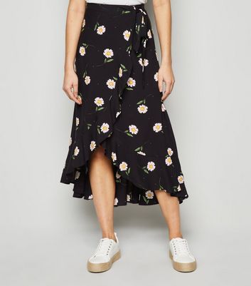 new look daisy midi skirt