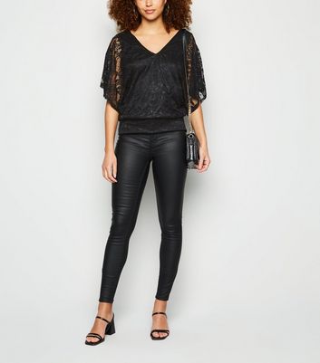 lace batwing top